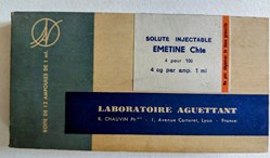 ÉMÉTINE Chte 12 Ampoules injectables 1 ml