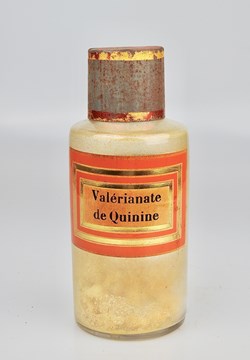 Flacon en verre petit modèle Pharmacie RAVASSE