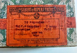 AMPOULES (12) Sulf. ATROPINE et MORPHINE