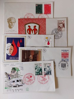 Timbres premier jour d'émission - " First Day Cover"