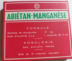 ABIÉTAN- MANGANÈSE 10 Ampoules BYLA