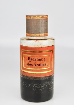 Flacon en verre petit modèle Pharmacie RAVASSE