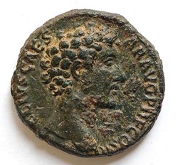Marcus Aurelius als Caesar As