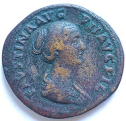 Faustina Sestertius