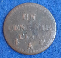(1797-98) - 1 centime