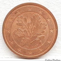Allemagne - 2002 - G - 2 cents