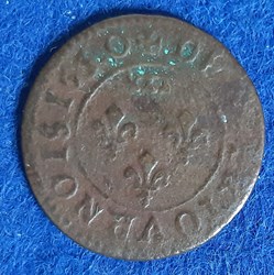 Principauté de Dombes - Denier tournois 1650