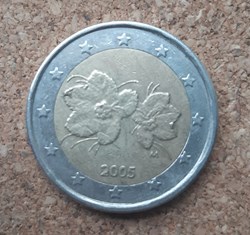 Finlande - 2 euros 2005 - surplus métal