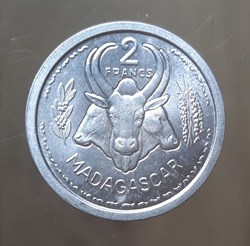 Madagascar – 2 francs 1948