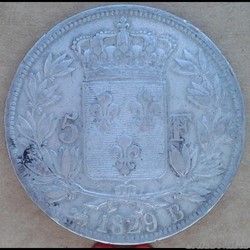 1829 - 5 francs