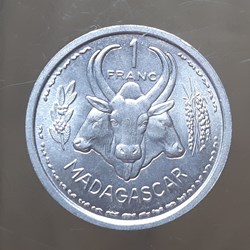 Madagascar – 1 franc 1958