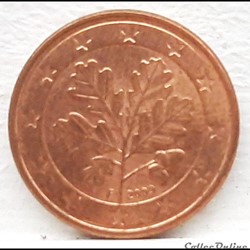 Allemagne - 2009 - F - 1 cent