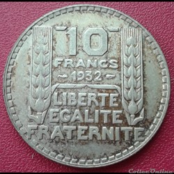 1932 - 10 francs