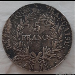 AN 13 A - 5 Francs