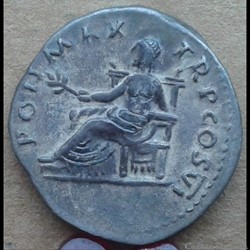 Vespasien - denier - pax - 75