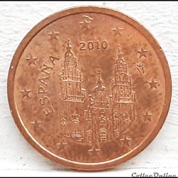 Espagne - 2010 - 2 cents