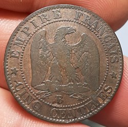 1856 - 5 centimes