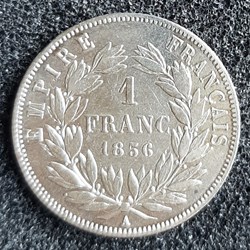 1856 A - 1 franc