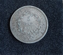 1848 A - 5 Francs