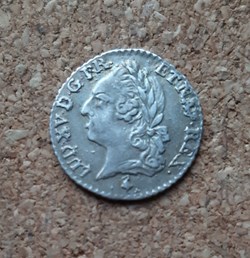 1779 A - 1/20ème d'écu à la vieille tête