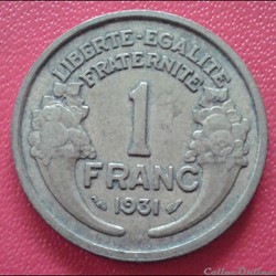 1931 - 1 franc