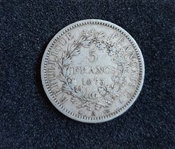 1873 A - 5 Francs