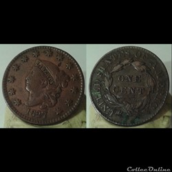 USA - 1 cent 1827