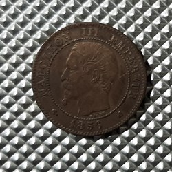 1856 K - 2 centimes