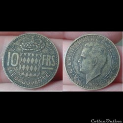 Monaco - 10 francs 1950