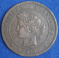 1870 A - 10 centimes