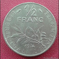 1974 - 50 centimes