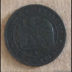 1854 - 1 centime