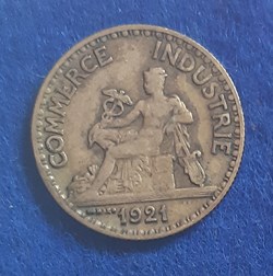 1921 - 50 centimes