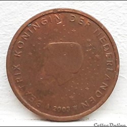 Pays-Bas - 2003 - 2 cents