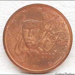 France - 2010 - 2 cents