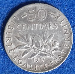 1917 - 50 centimes