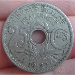 1929 - 25 centimes