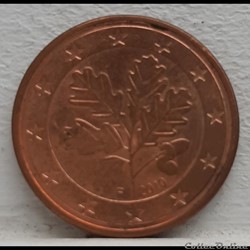 Allemagne - 2010 - F - 5 cents