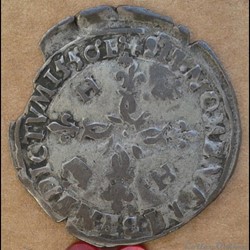 1550 D - Douzain aux croissants - Henri II