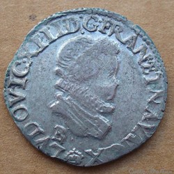 1615 - Demi-franc au buste enfantin