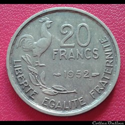 1952 - 20 francs