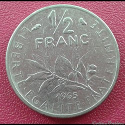 1965 - 50 centimes