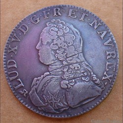 1736 - Ecu aux branches d'olivier