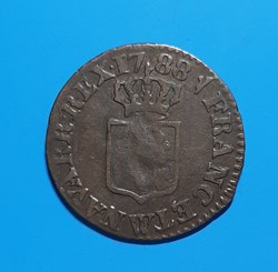 1788 W - Liard à l'écu