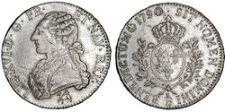 1790/89 - Ecu aux rameaux d'olivier
