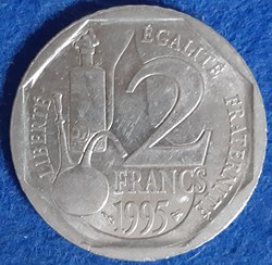 1995 - 2 francs commémorative