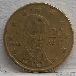 Grece - 2002 - 20 cents