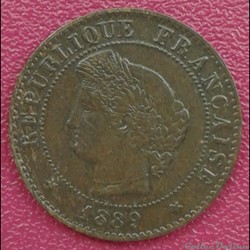 1889 A - 1 centime