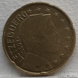 Luxembourg - 2002 - 20 cents