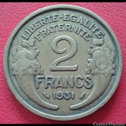 1931 - 2 francs